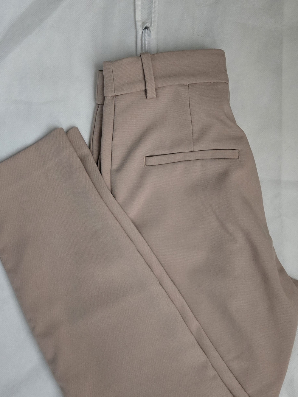 H&M Blush Tailored High-Waist Trousers